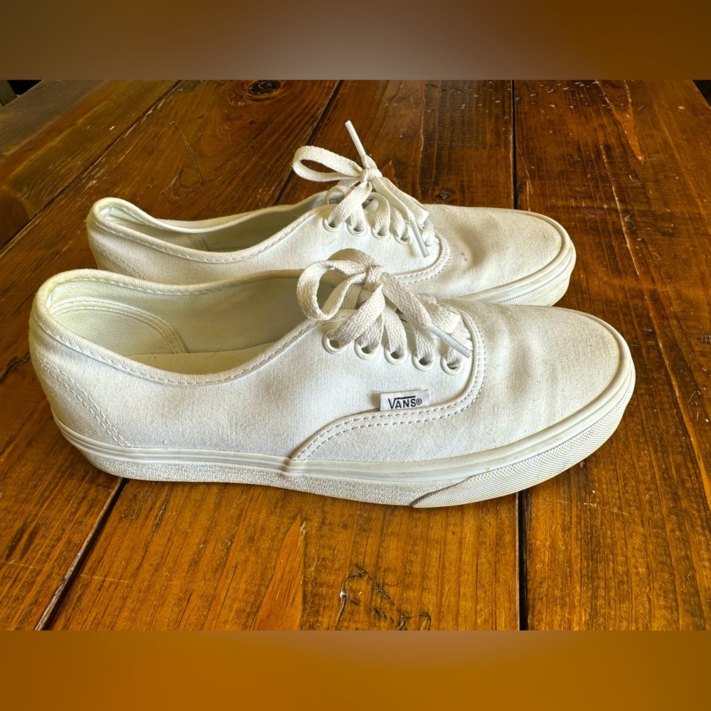 All White Vans